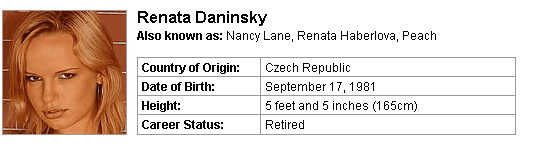 Pornstar Renata Daninsky
