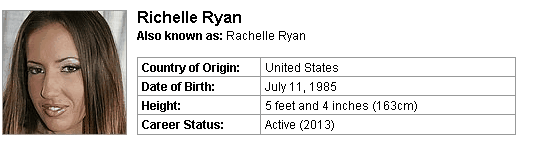 Pornstar Richelle Ryan