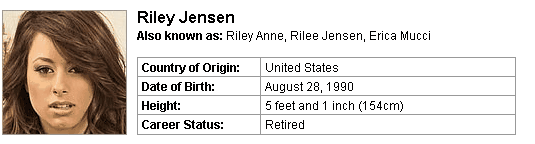 Pornstar Riley Jensen
