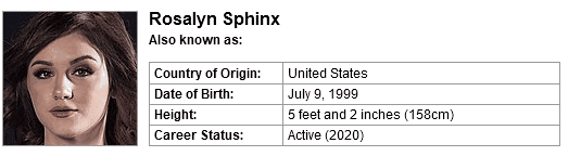 Pornstar Rosalyn Sphinx