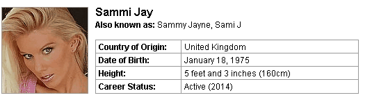Pornstar Sammi Jay