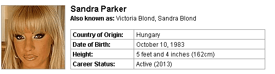 Pornstar Sandra Parker