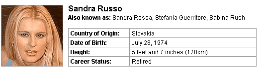 Pornstar Sandra Russo