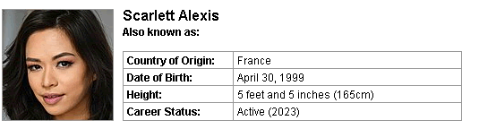 Pornstar Scarlett Alexis