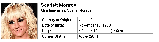 Pornstar Scarlett Monroe