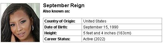 Pornstar September Reign