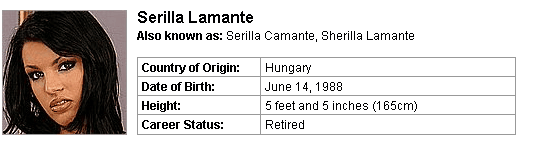 Pornstar Serilla Lamante