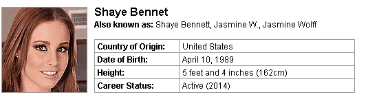 Pornstar Shaye Bennet