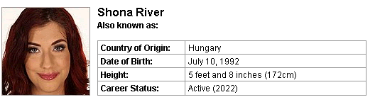 Pornstar Shona River