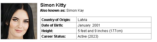 Pornstar Simon Kitty