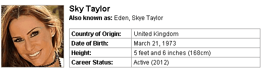 Pornstar Sky Taylor