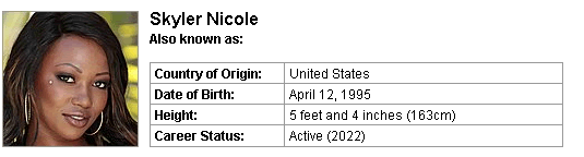Pornstar Skyler Nicole