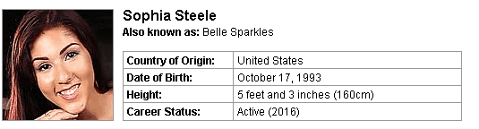 Pornstar Sophia Steele