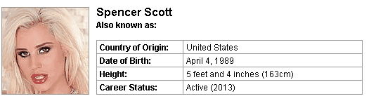 Pornstar Spencer Scott
