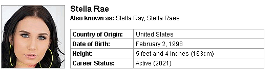 Pornstar Stella Rae