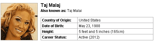 Pornstar Taj Malaj