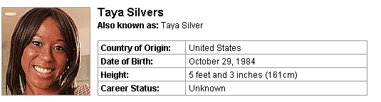 Pornstar Taya Silvers