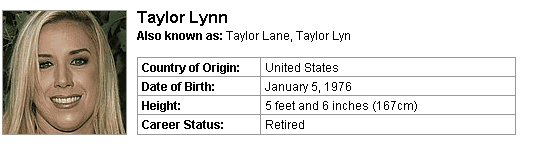 Pornstar Taylor Lynn