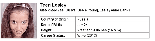 Pornstar Teen Lesley