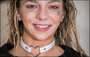 Tiffany Watson gagging on cock and getting fucked rough