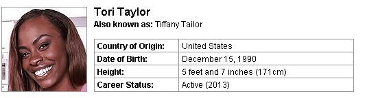 Pornstar Tori Taylor