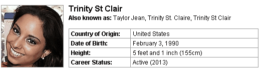 Pornstar Trinity St Clair