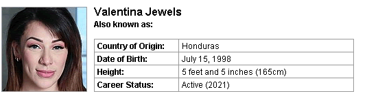 Pornstar Valentina Jewels