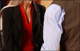 Business lady Veronica Carso has hot sex with handsome man in office