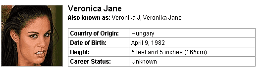 Pornstar Veronica Jane