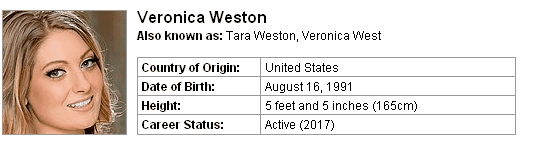 Pornstar Veronica Weston