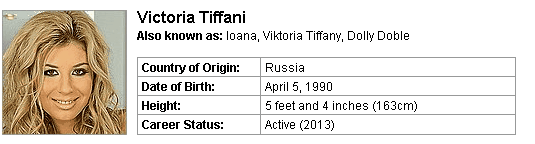 Pornstar Victoria Tiffani