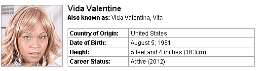 Pornstar Vida Valentine