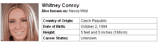 Pornstar Whitney Conroy
