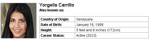 Pornstar Yorgelis Carrillo