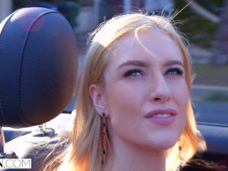 Hot blonde Mazzy Grace is getting a hard fuck